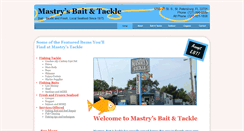 Desktop Screenshot of mastrystackle.com